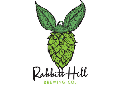 Rabbitt Hill Brewing, Co. branding cartoon logo charecter design design graphic design illustration logo mockup vector