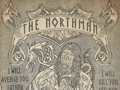 Social Media Poster for The Northman Movie