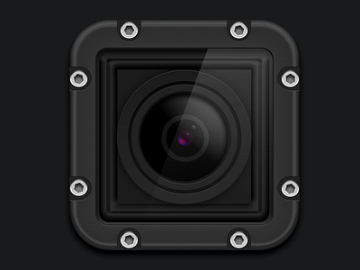 GoPro - Hero3 PSD camera gopro hero3 icon texture underwater