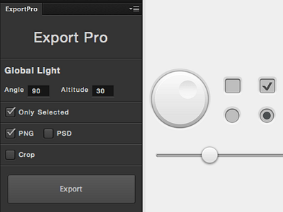 ExportPro Photoshop Plugin crop export fast multiple panel photoshop plugin png psd