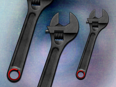 Wrench / Tool Icon black icon tool wrench