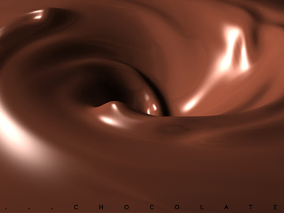 Chocolate chocolate experiment liquid