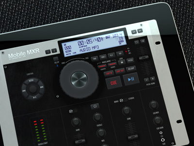 User Interface 8 almost ready audio buttons display dj interface knob slider user