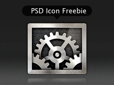 Free PSD Icon free freebie preferences psd system texture