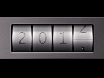 2012 2012 idea metal new year texture ui ux