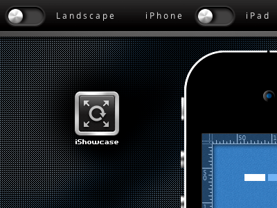 iShowcase Released ipad iphone landscape mobile portrait responsive showcase test