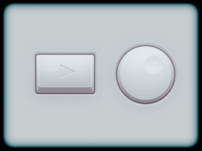 Simply Buttons buttons color interface knob light ui user ux white