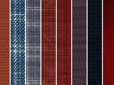 8 Eight Free Fabric User Interface Textures