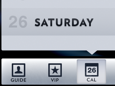 Bottom Bar app bar iphone texture ui ux