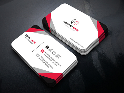 Business Card Design brand identity branding business card business card design clean corporate creative design graphic design modern print template professional psd vecto