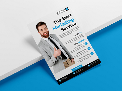 Corporate Business Flyer Design Template