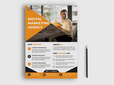 Corporate Business Flyer Design Template