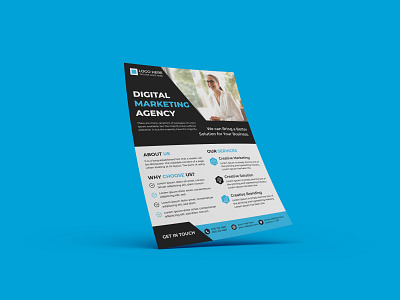 Corporate Creative Modern Marketing Business Flyer Design