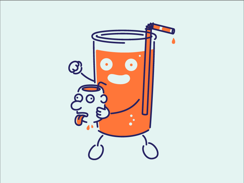 Orange Soda by Ryan Boechler on Dribbble