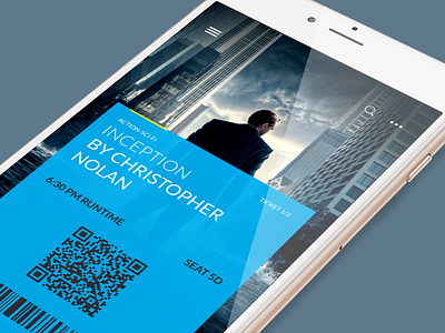 CINEMA APP - Teasing Screen andoid design cinema cinema app film interactive design ios design ticket ui ux