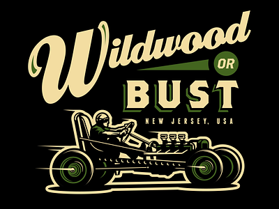 trog car classic hot rod motorcycle new jersey racing retro sand speed vintage wildwood