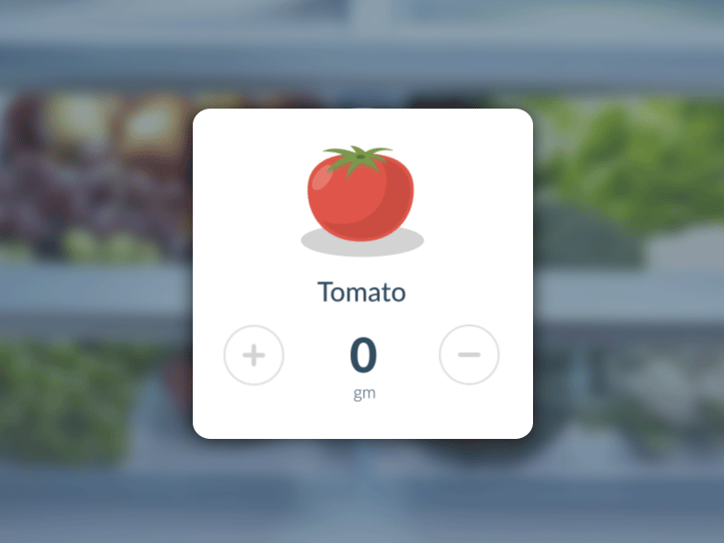 Better indication on quantity after effects gif quantity level tomatoes ui ui animation ux