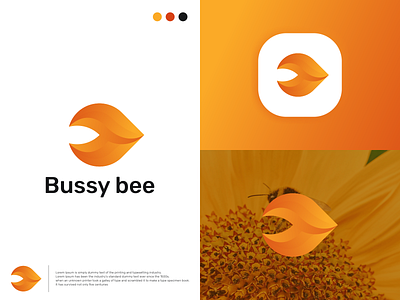 Bussy bee logo