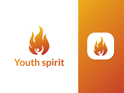 Youth spirit logo branding design graphic design illustration logo motion graphics typography ui ux
