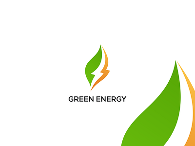 GREEN ENERGY logo branding design graphic design illustration logo motion graphics typography ui ux