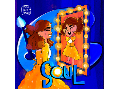 Soul movie art artist artwork cute design digital disney disney art disney princess doodle drawing dribbble dribbble best shot dribbble invite dribbbleweeklywarmup illustration pixar soul soul movie vector