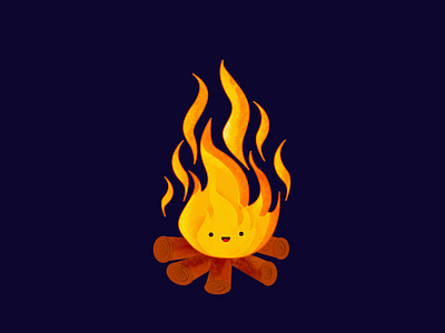 Fire art cute design dribbble dribbble best shot dribbble invite illustration minimal mobile photoshop procreate procreate app procreate brushes procreateapp shot vector