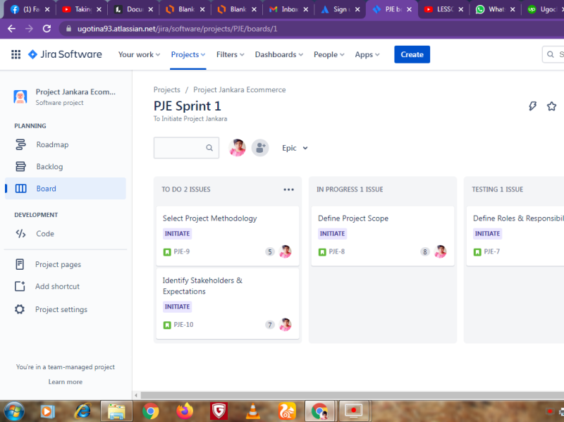 Project Jankara, Using Jira Software by Ugochi Augustina Okorie on Dribbble