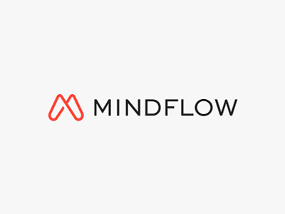 Mindflow – Brand Refresh brand brand agency branding design identity logo minimal startup branding vector