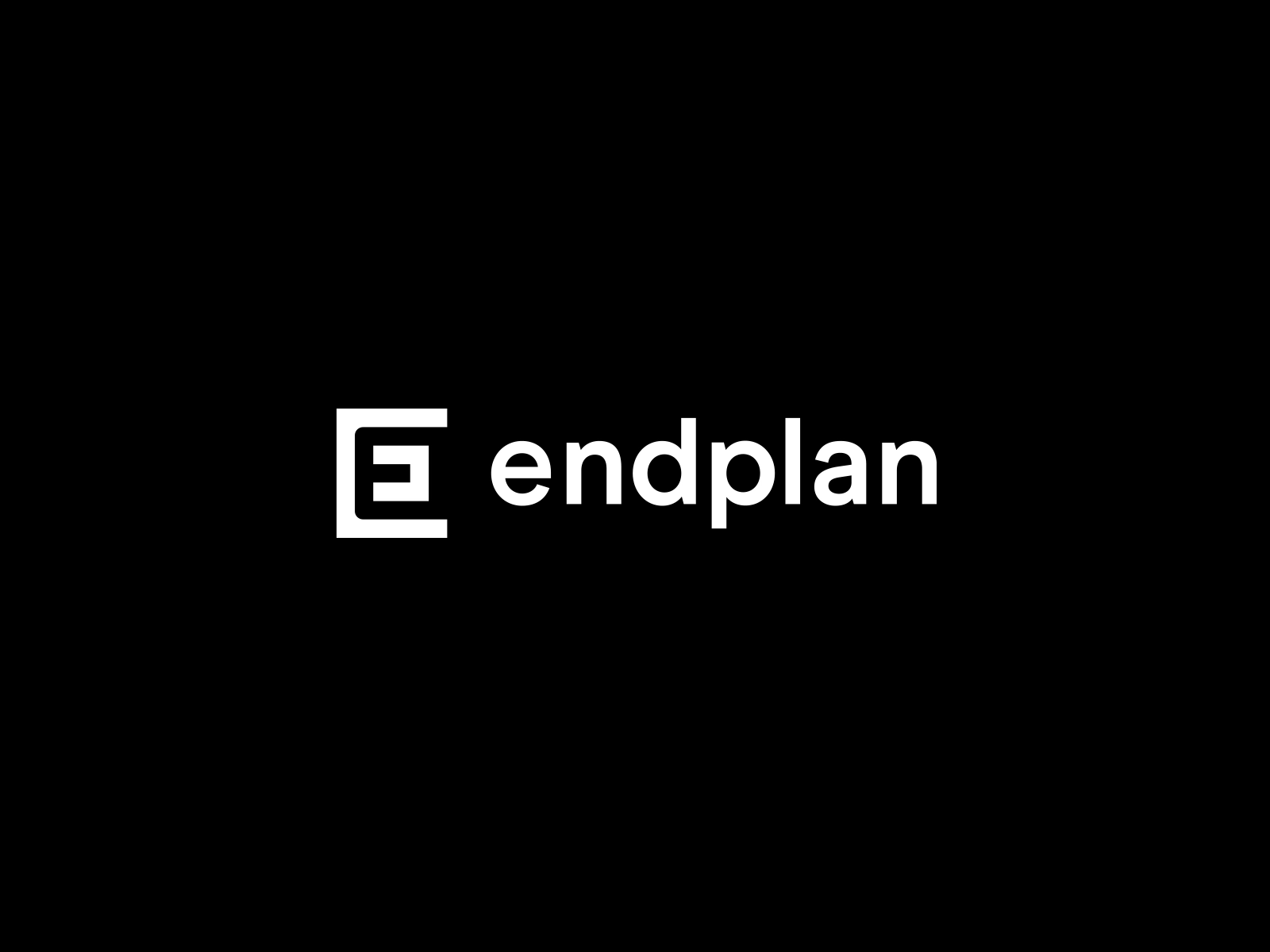 Endplan – Logo Animation animation animation design brand identity branding branding agency design logo logo reveal minimal pixel startup branding vector