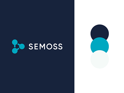 Semoss - Branding analytics brand brand designer branding data identity identity designer logo logo design minimal minimal logo startup startup branding tech