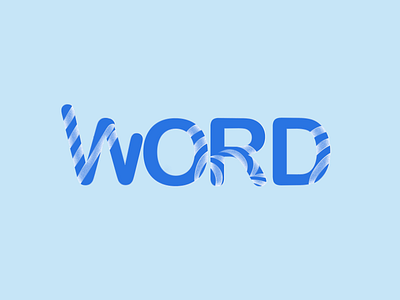 Word app branding dashboard design excel flat illustration ios logo typography ui ux vector word