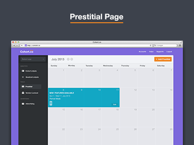 Prestitial Page