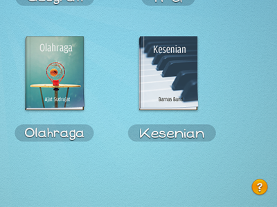 "Mata Pelajaran" Interface for elementary students [WIP]