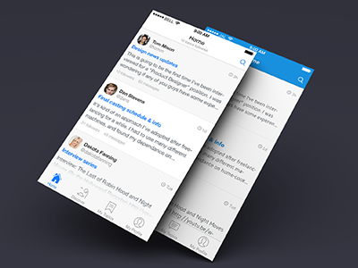 News Home flat hollow home icons ios7 iphone message news topics typography ui ux