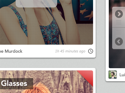 Next Prev → / ← app button design fashion gallery gui homepage icon menu bar navigation next picture preview time ui web zoom
