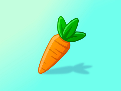 Carrot carrot gardening illustration sticker vegan veges vegetable vegetables vegetarian
