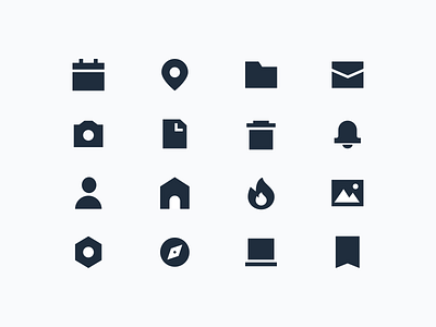 thick icons