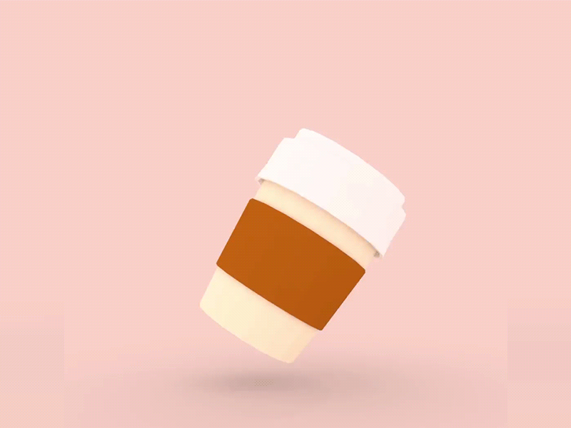 Dubious Coffee Cup 3d blender coffee latte low poly render starbucks