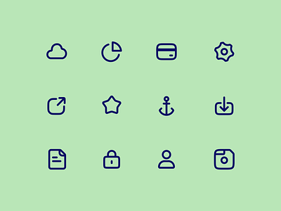 Icon Set 2 icons icons pack icons set line art line icon stroke