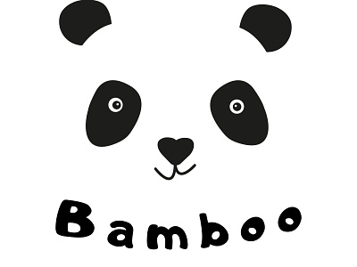 Bamboo - Daily logo challenge 3/50 animal branding cute dailylogochallenge fun logo panda