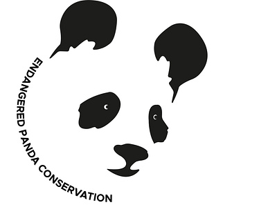 Panda conservation - Daily logo challenge 3/50