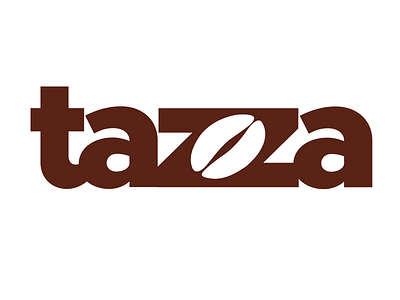 Tazza - Daily logo challenge 6/50 branding coffee dailylogochallenge logo negativespace tazza