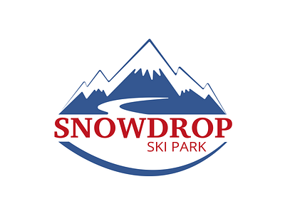 Mountain ski resort - Daily logo challenge 8/50