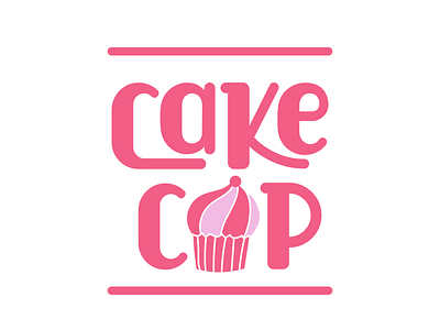 Cupcake logo - Daily Logo Challenge 18/50 branding cupcake dailylogochallenge logo logochallenge pink