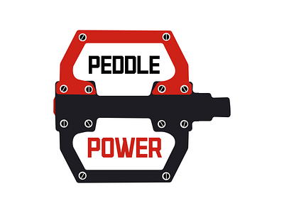 Peddle Power - Daily Logo Challenge 24/50 bicycle bike branding dailylogochallenge logo logochallenge pedal shop