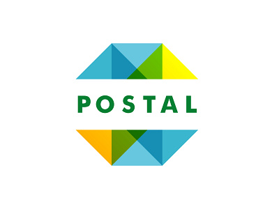 Postal - Daily Logo Challenge 42/50 branding dailylogochallenge design logo logochallenge parcel post postoffice