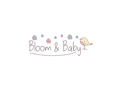 Bloom & Baby - Daily Logo Challenge 46/50