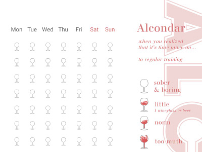 alco calendar, print&drink
