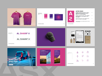 ASX | Brand book Creation brand book brand design brandidentity branding business design interface modern ui ux