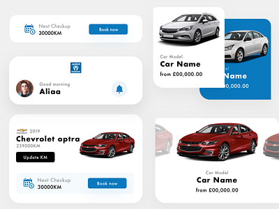 Automotive app Elmansour | Design system showcase